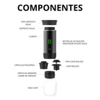 Cafetera portátil 3 en 1