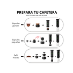 Cafetera portátil 3 en 1